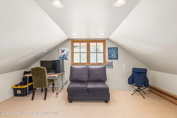 Home Office, Interior, Recessed Lighting