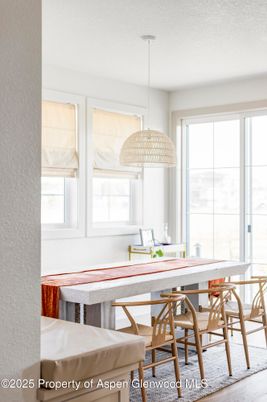 Dining room, Interior, Pendant Lights