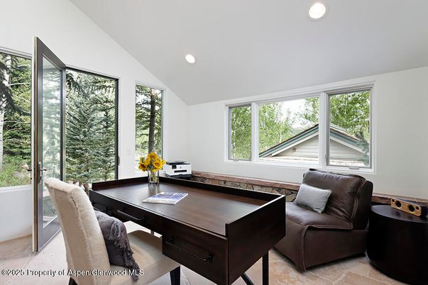 Home Office, Interior, Recessed Lighting