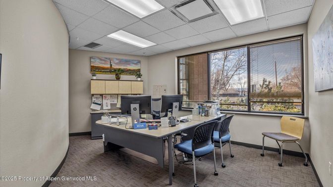 Home Office, Interior, Recessed Lighting