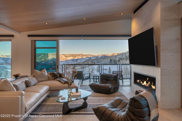 Fireplace, Interior, Living room, Recessed Lighting, Wooden Ceilings, Wood Texture Flooring
