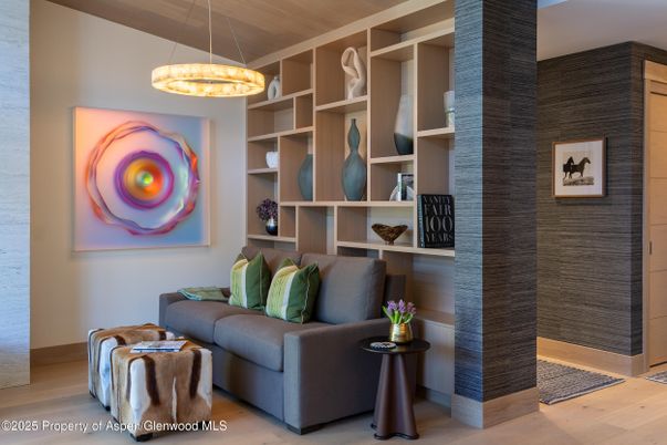 Interior, Living room, Pendant Lights, Wood Texture Flooring