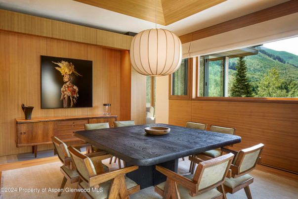 Dining room, Interior, Pendant Lights