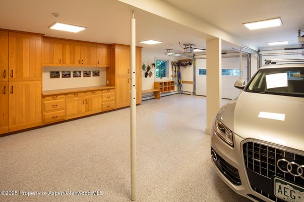 Garage, Interior, Recessed Lighting