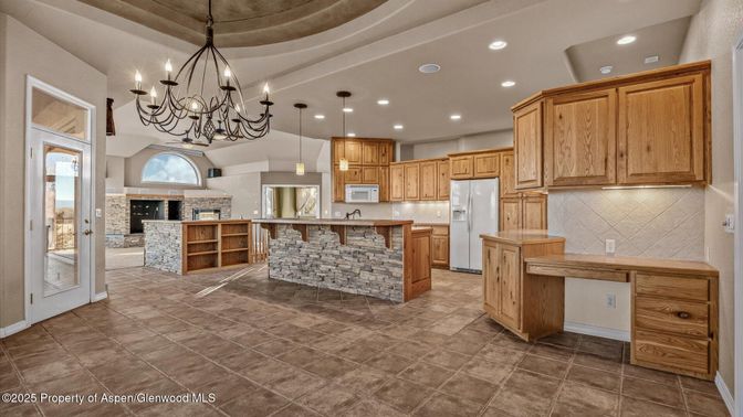 Chandelier, Interior, Kitchen, Pendant Lights, Recessed Lighting
