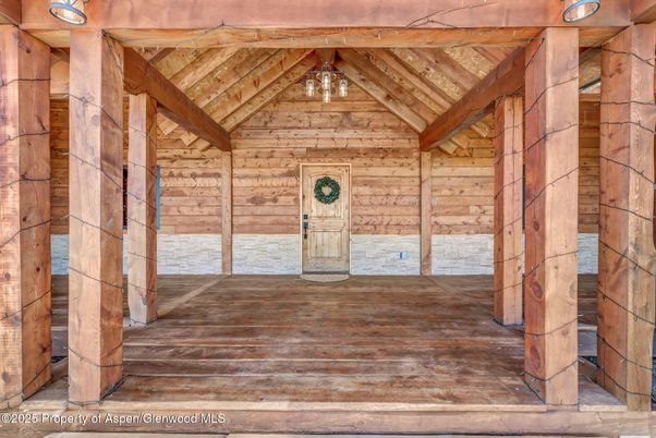 Empty room, Interior, Wooden Beams, Wood Texture Flooring, Wooden Walls