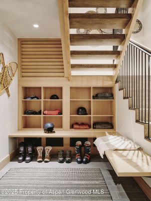 Interior, Recessed Lighting, Wooden Beams