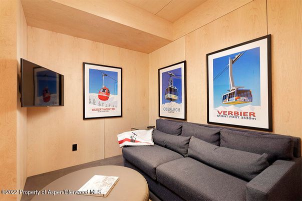 Interior, Living room, Wooden Walls