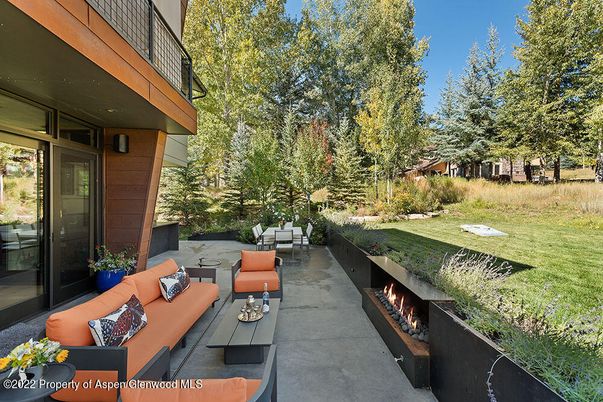 Backyard, Exterior, Fireplace