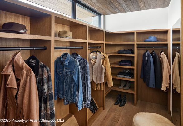 Interior, Walk-in Closets, Wood Texture Flooring