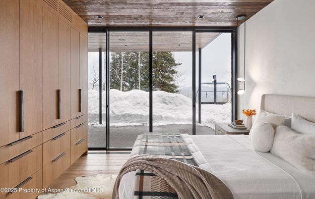 Bedroom, Interior, Wooden Ceilings, Wood Texture Flooring