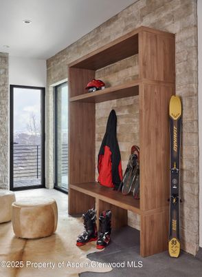 Interior, Recessed Lighting, Stone Walls