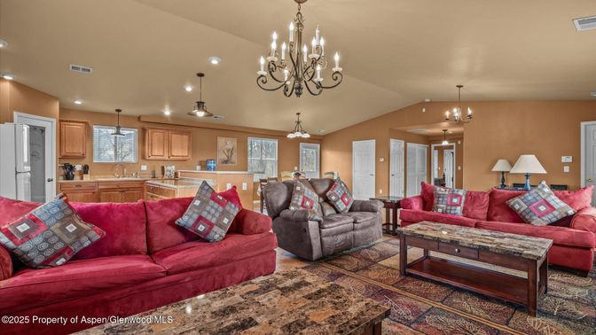 Chandelier, Dining room, Interior, Kitchen, Living room, Pendant Lights, Recessed Lighting