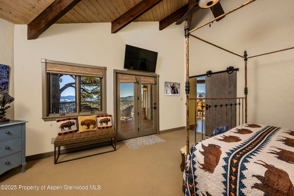Bedroom, Interior, Wooden Beams, Wooden Ceilings