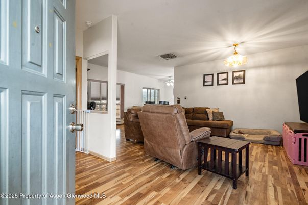 Chandelier, Interior, Living room, Wood Texture Flooring
