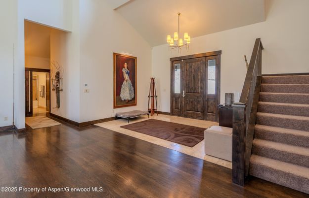 Chandelier, Interior, Wood Texture Flooring
