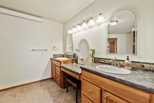 Bathroom, Dual Sink Vanities, Interior, Tile Countertops