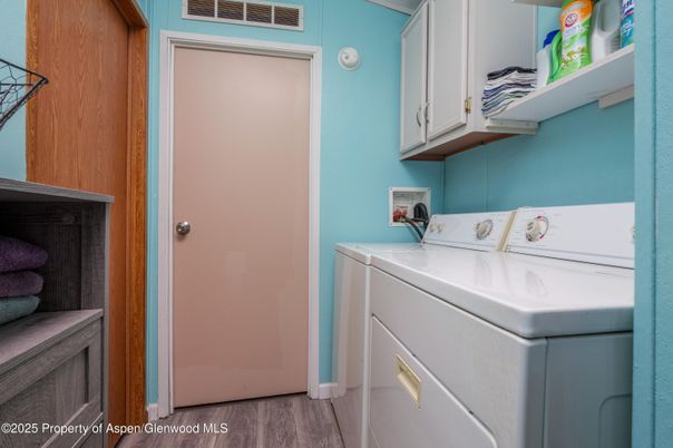 Interior, Utility Closets, Washer, Wood Texture Flooring