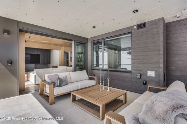 Interior, Living room, Wooden Walls