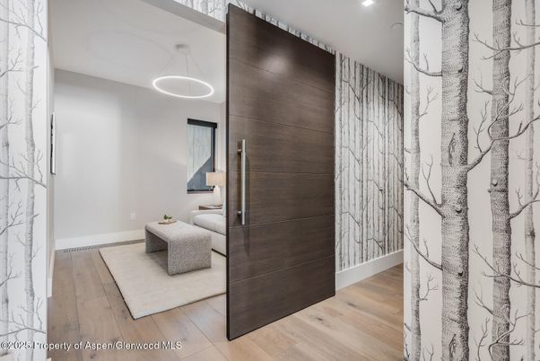 Interior, Pendant Lights, Recessed Lighting, Wood Texture Flooring