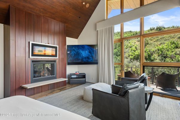 Fireplace, Interior, Living room, Wooden Ceilings, Wooden Walls