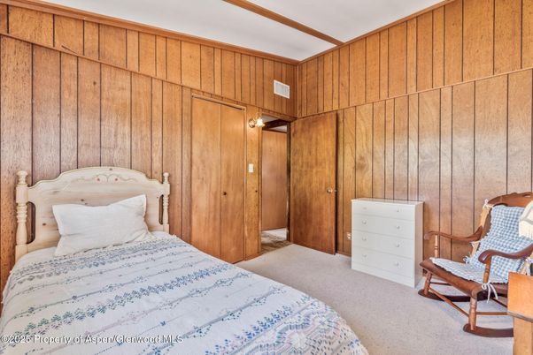 Bedroom, Interior, Wooden Walls