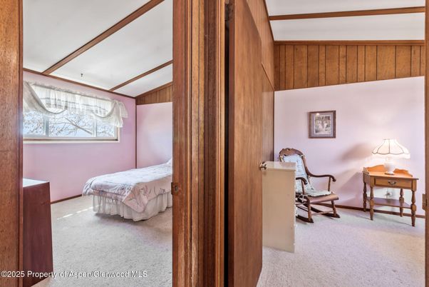 Bedroom, Interior, Wooden Walls
