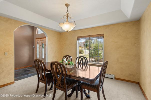 Dining room, Interior, Pendant Lights