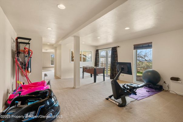 Fitness Equipment, Game Room, Interior, Recessed Lighting