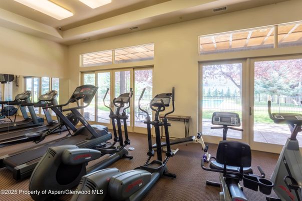 Fitness Equipment, Gym, Interior, Recessed Lighting