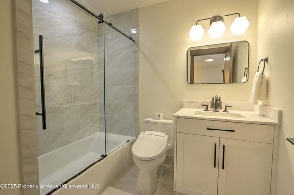 Bathroom, Glass Shower, Interior, Marble, Marble Walls