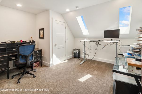 Home Office, Interior, Recessed Lighting