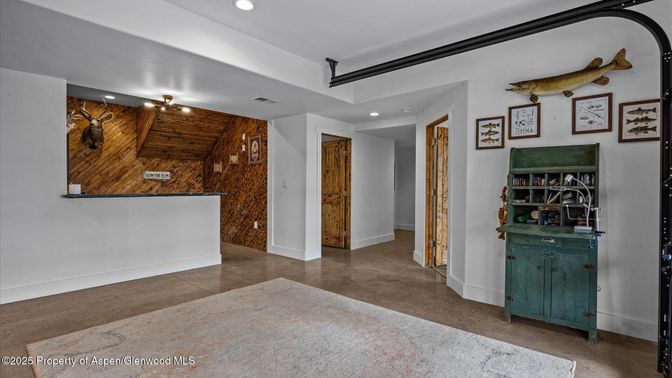 Interior, Recessed Lighting, Wooden Walls