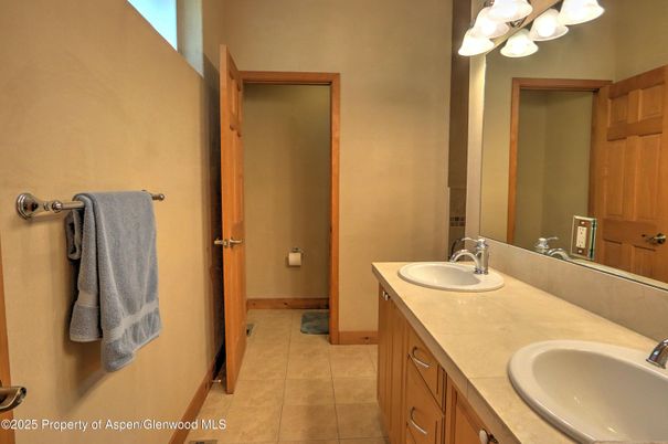 Bathroom, Dual Sink Vanities, Interior, Tile Countertops