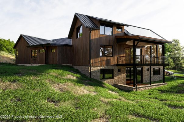 Backyard, Exterior, Facade, Modern