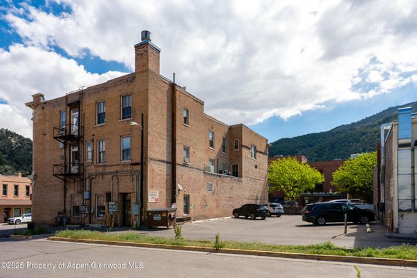 Exterior, Facade, Brick Facade, Condo Building