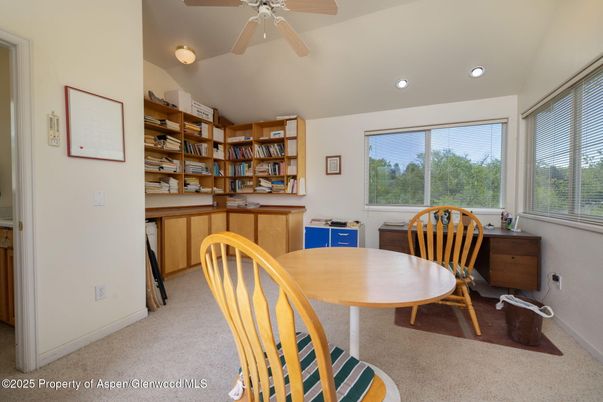 Home Office, Interior, Recessed Lighting