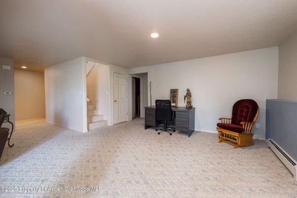 Home Office, Interior, Recessed Lighting