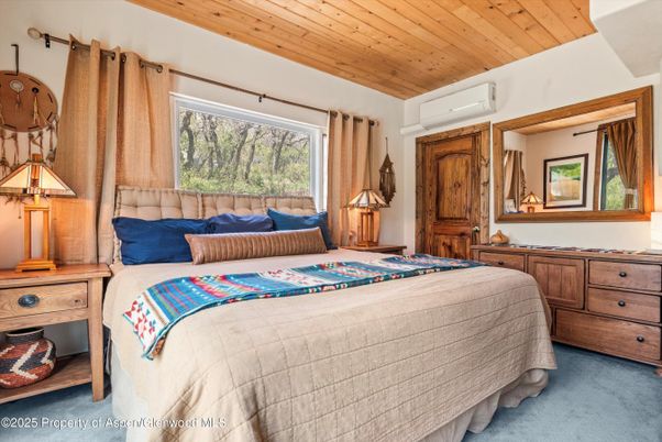Bedroom, Interior, Wooden Ceilings