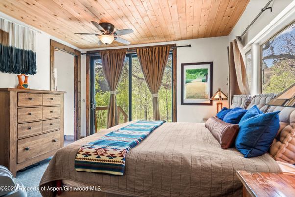 Bedroom, Interior, Wooden Ceilings