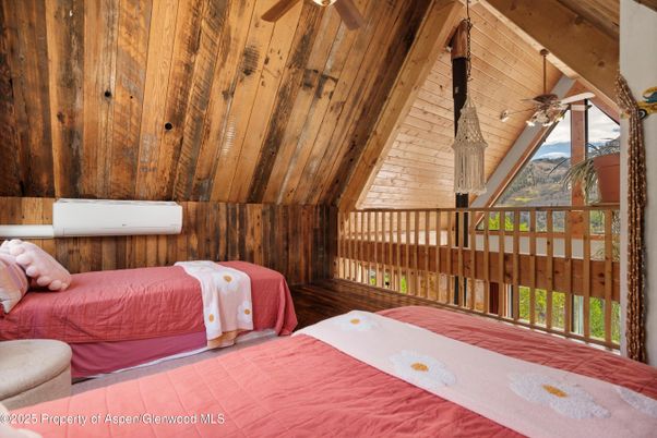 Bedroom, Interior, Wooden Ceilings, Wooden Walls