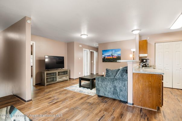 Interior, Kitchen, Living room, Wood Texture Flooring