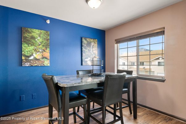Dining room, Interior, Wood Texture Flooring