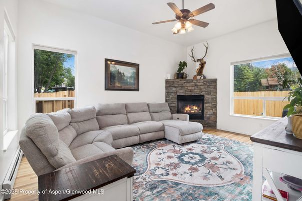 Fireplace, Interior, Living room, Wood Texture Flooring