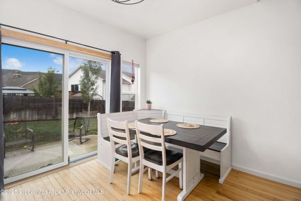 Dining room, Interior, Wood Texture Flooring