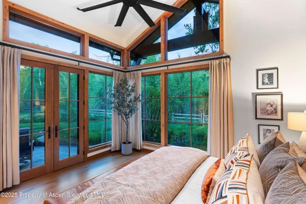 Bedroom, Interior, Sun Room, Wood Texture Flooring