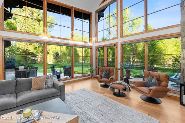 Interior, Living room, Sun Room, Wood Texture Flooring