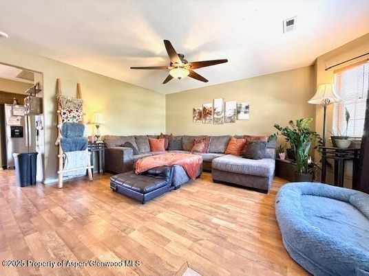 Interior, Kitchen, Living room, Stainless Steel Appliances, Wood Texture Flooring