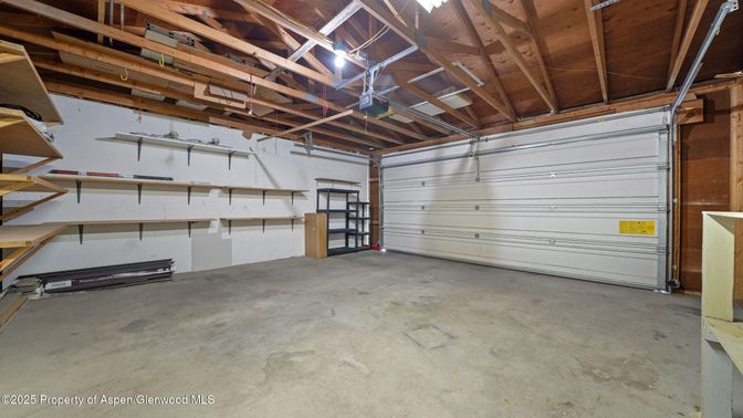 Garage, Interior, Wooden Beams, Wooden Ceilings