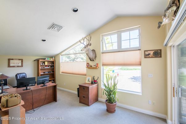 Home Office, Interior, Recessed Lighting